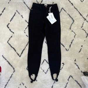 FRAME - Stirrup Black Skinny Jean